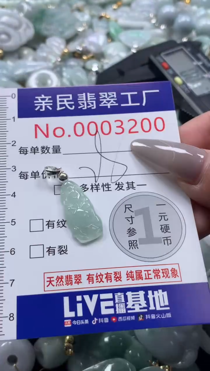 颈饰未镶嵌翡翠3200