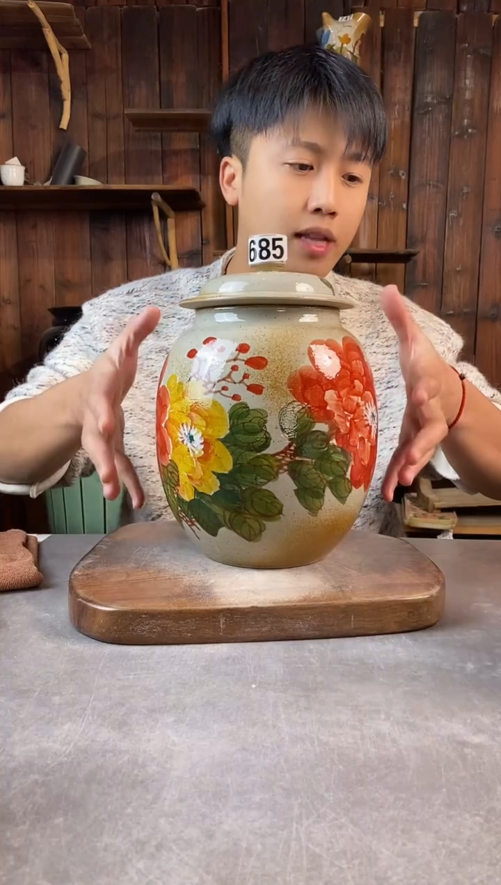 碗685，手工手绘，超值陶瓷