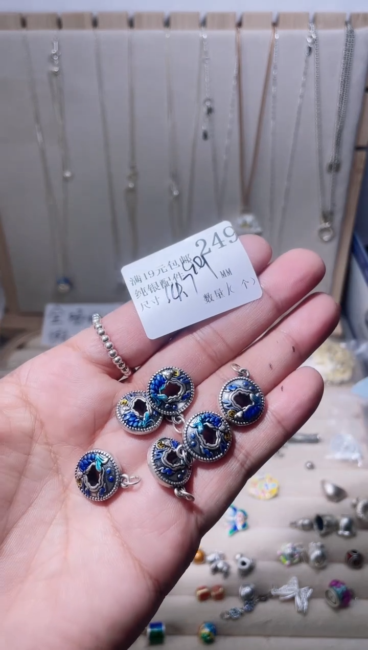 无足银纯银配件249