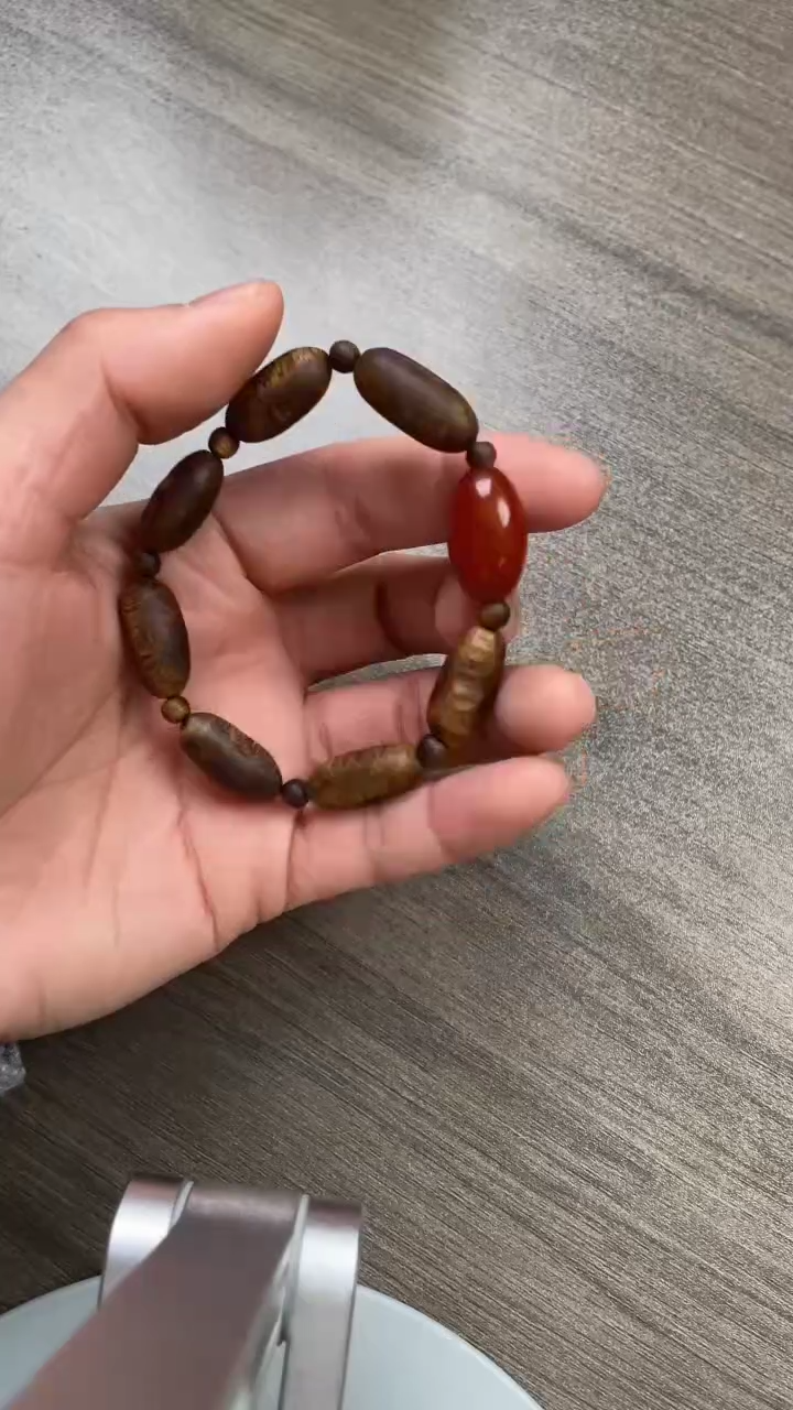 【闪购商品】沉香手串国香种植奇楠沉香手串单圈5.4g