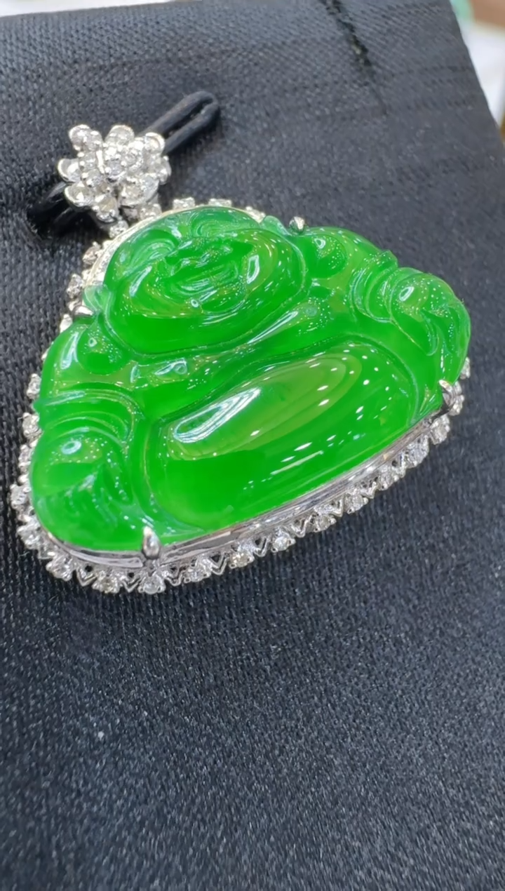 【闪购商品】翡翠吊坠(不含链)18K金镶嵌多样性团购发一件