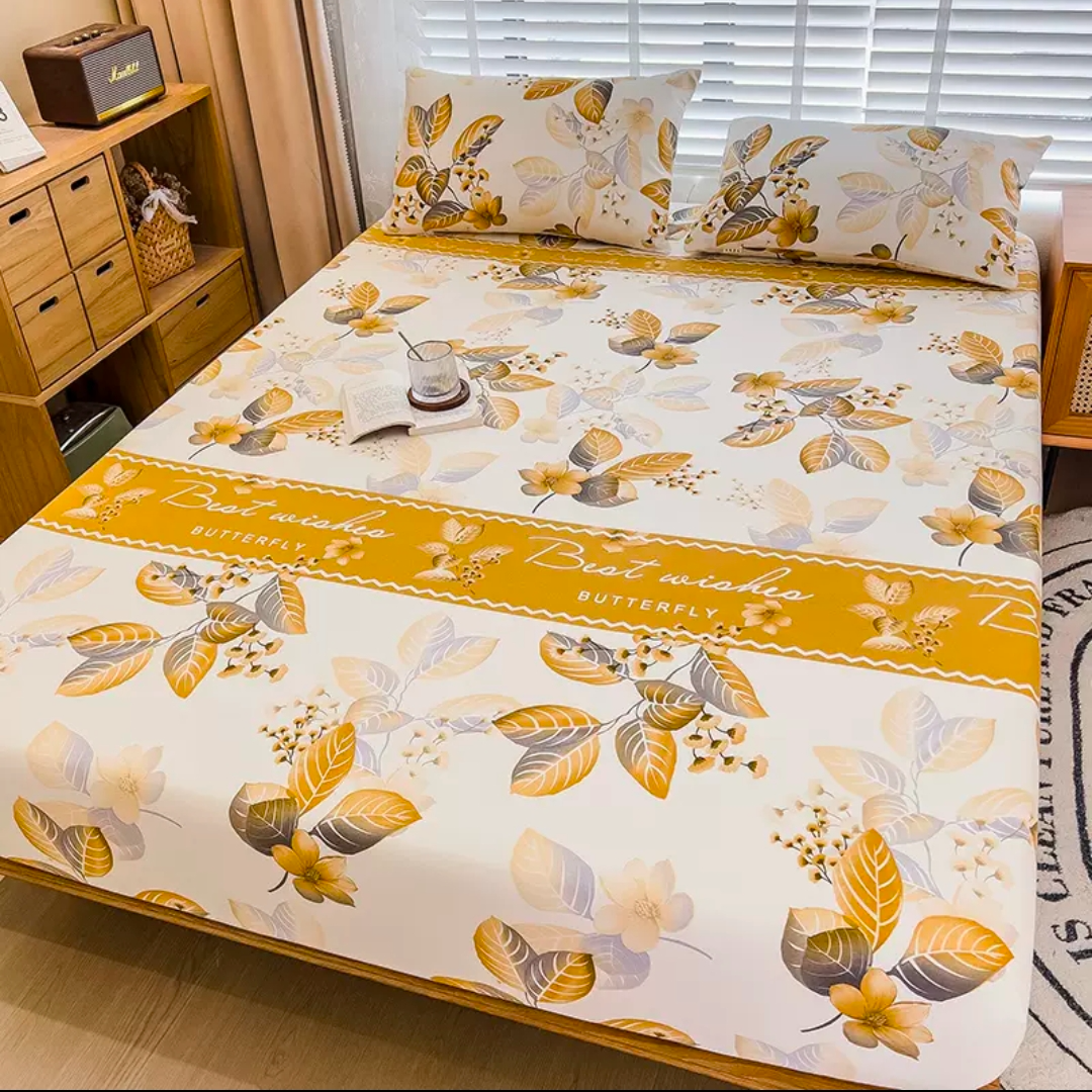 （043）【特价福利】加厚斜纹棉床单1.95*2.45米（+－5公分）晚秋