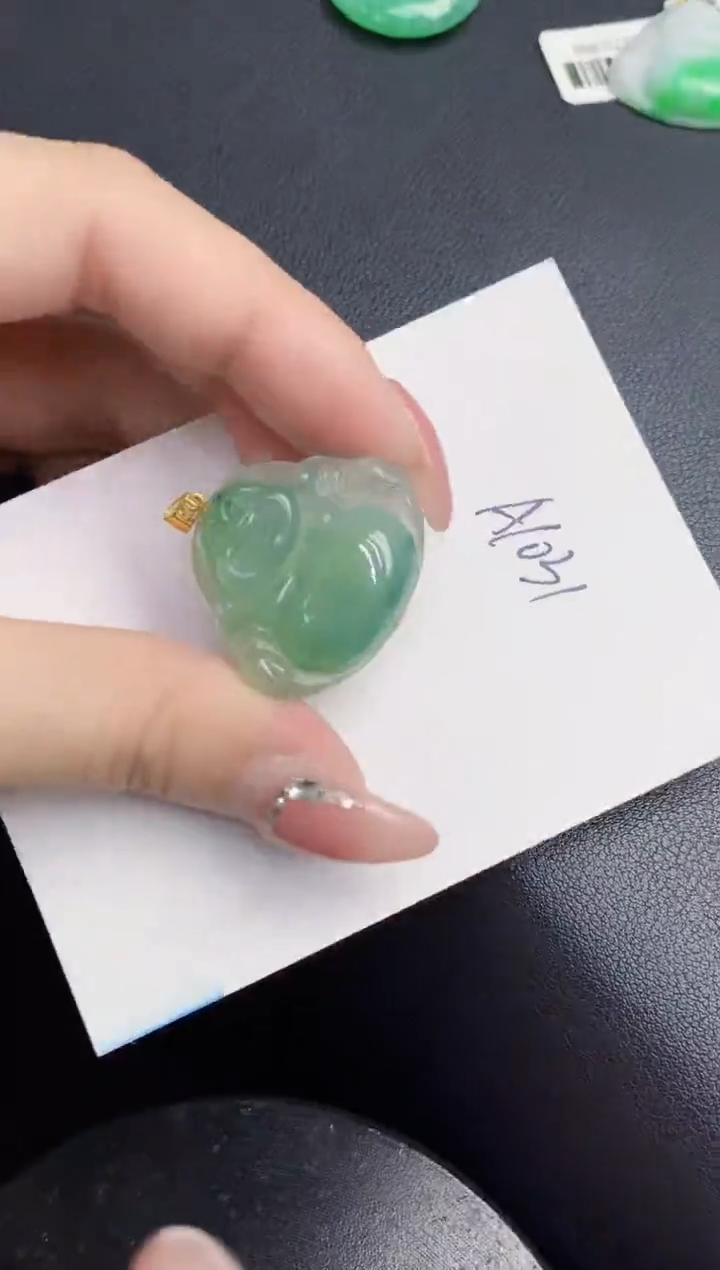 【闪购商品】翡翠颈饰18K金镶嵌000000000