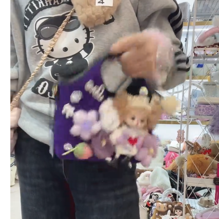 格格家新款定制女包娃包2674