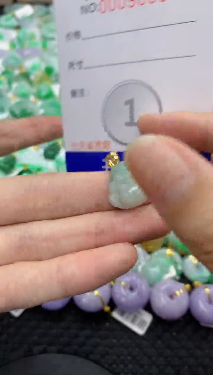 翡翠未镶嵌颈饰73563840089042