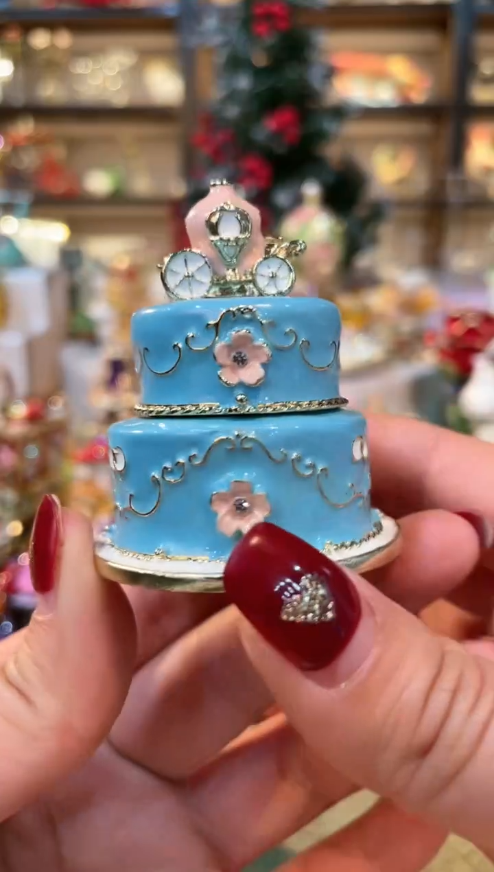 【闪购商品】珐琅彩首饰收纳盒