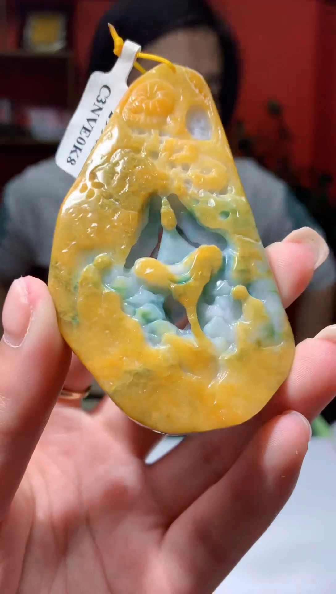 吊坠(不含链)未镶嵌翡翠天然翡翠A货25
