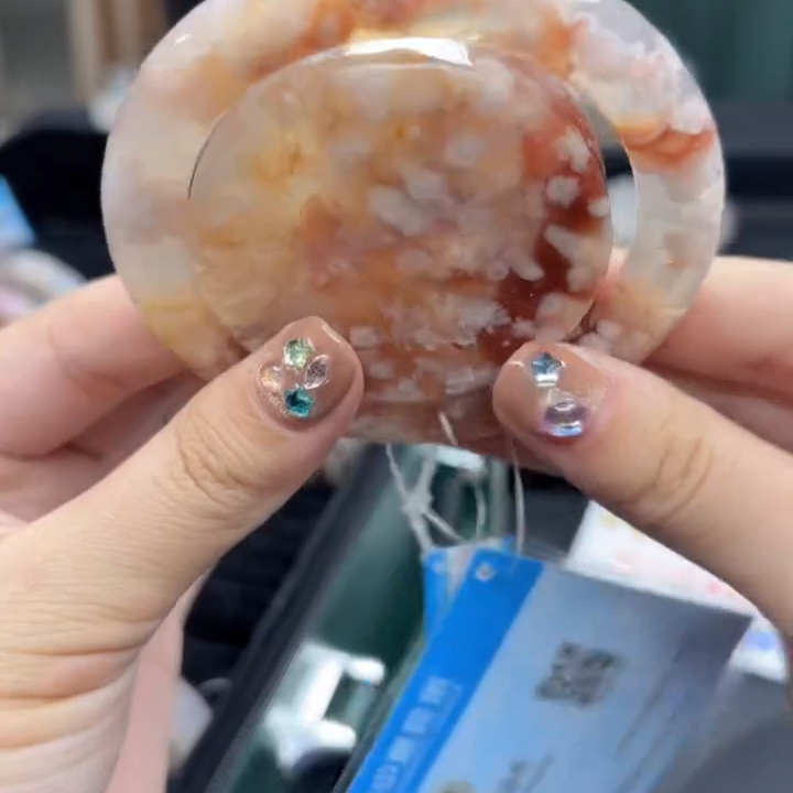 非金属布艺手镯 琦丽雅樱花手镯58圈口776