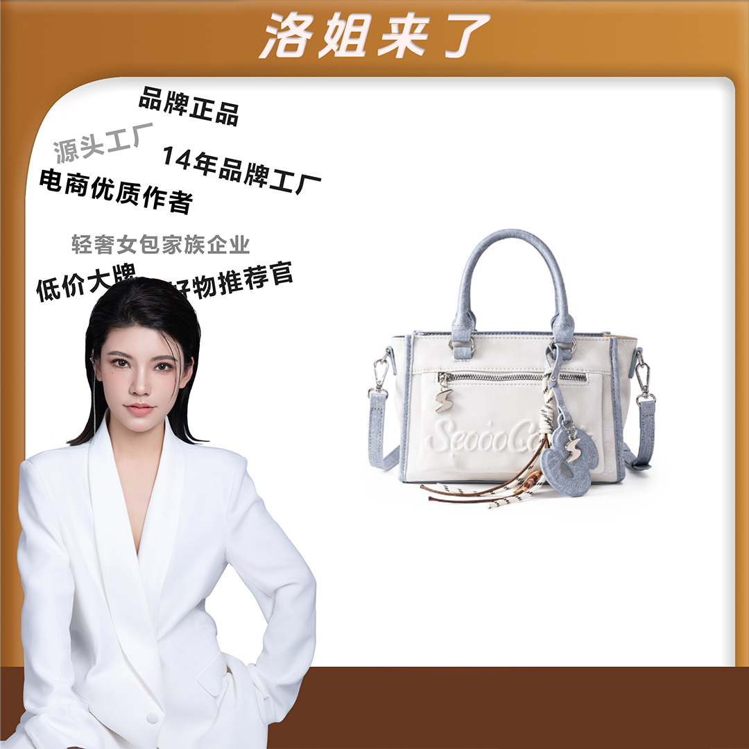 【洛洛限定】Seooocookie韩国2025新款高级感手提包百搭单肩斜挎包