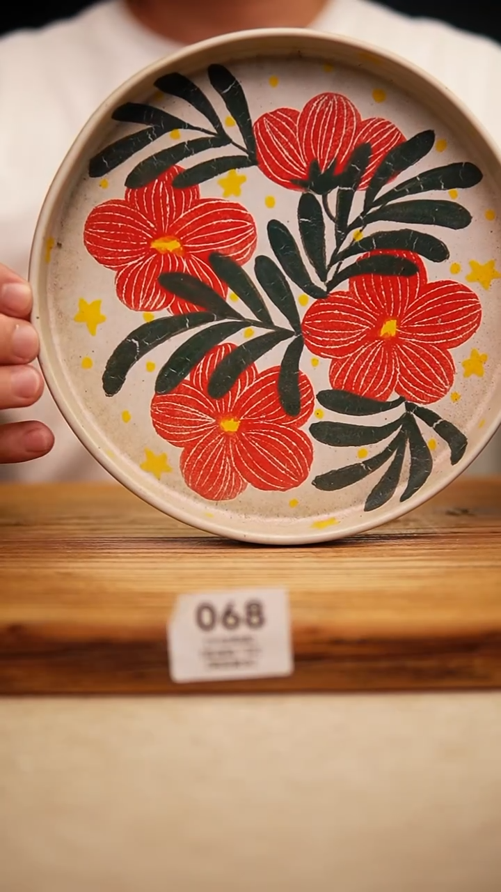 @@陶园瓷舍@@纯手工手绘@高温釉下彩