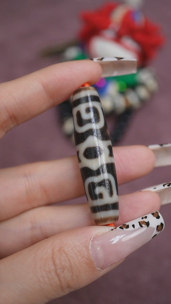 【闪购商品】玛瑙/玉髓颈饰未镶嵌蚀花玛瑙珠定制编绳