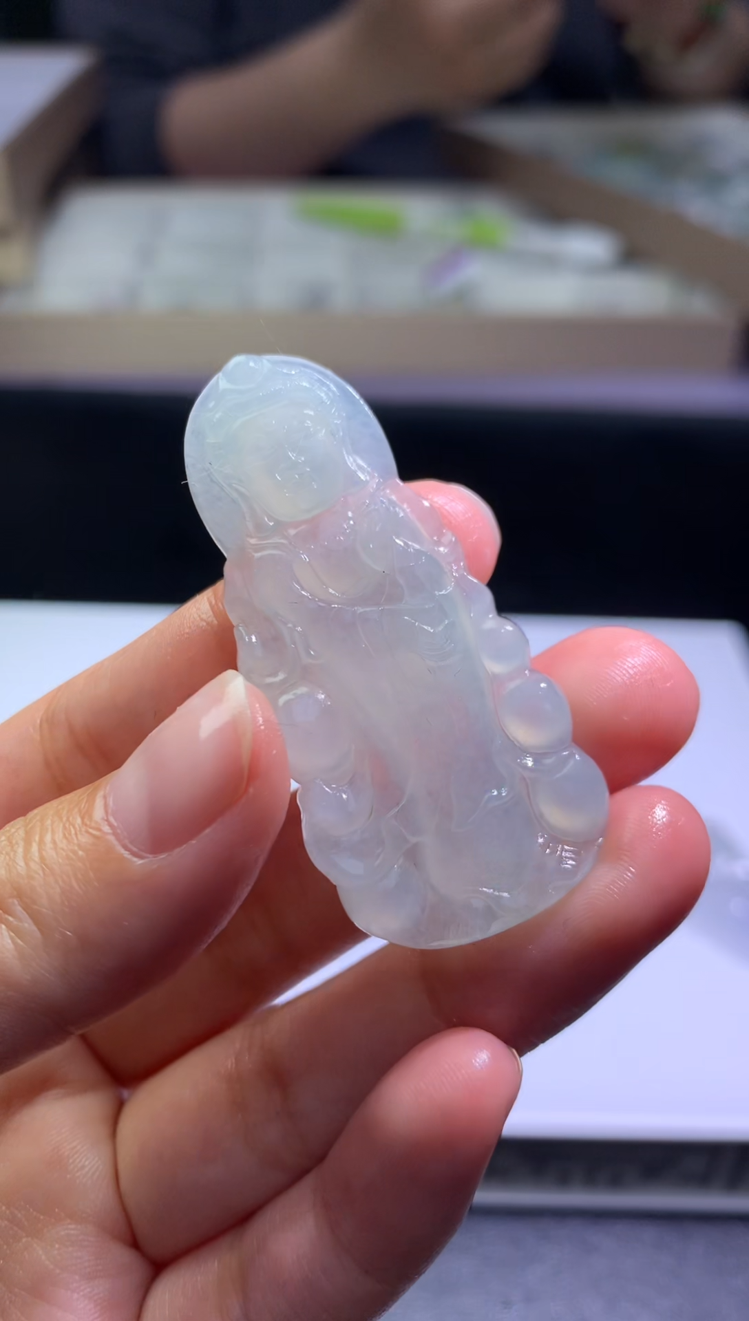 定制翡翠未镶嵌毛货