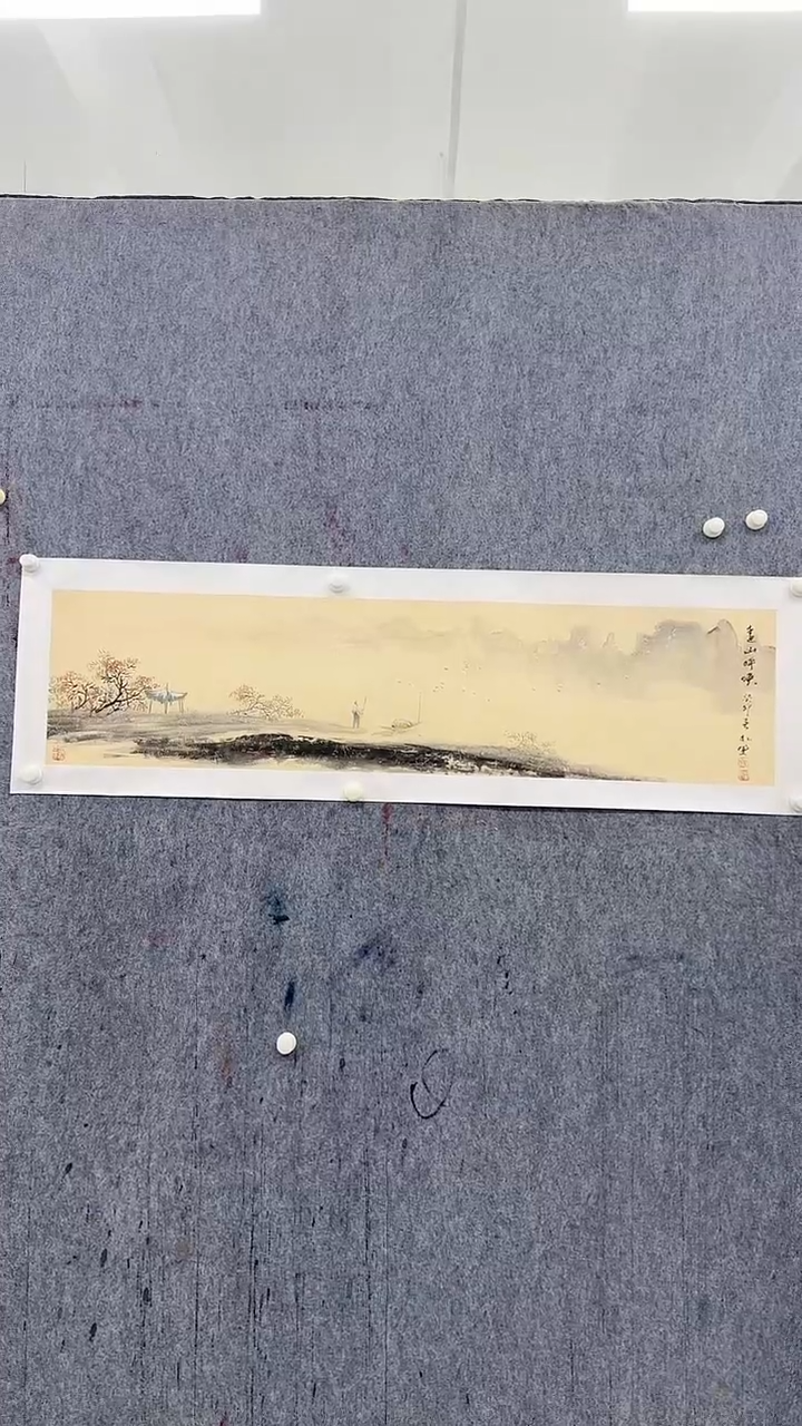 国画张朴野精品4平尺山水
