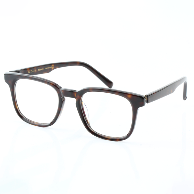 复古潮流个性镜框配眼睛近视款防蓝光潮方框手工板材眼镜架框6504