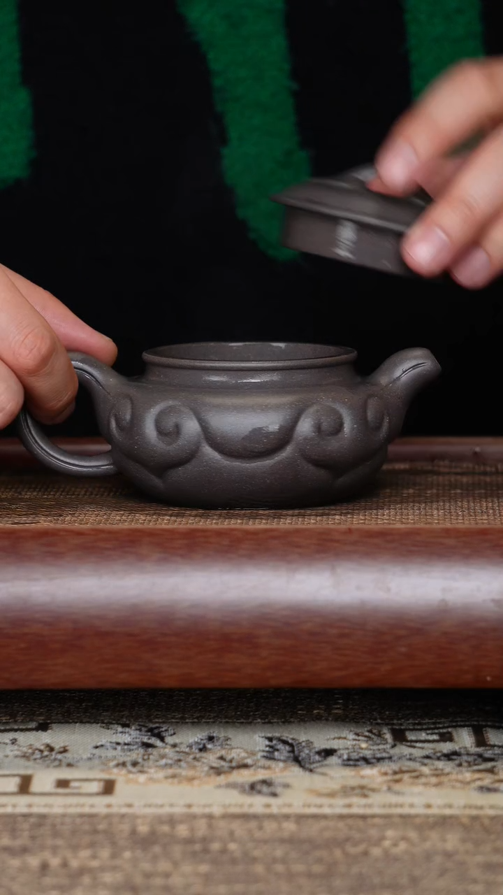 【闪购商品】紫砂茶壶气窑风格如意明清风格紫泥半手工