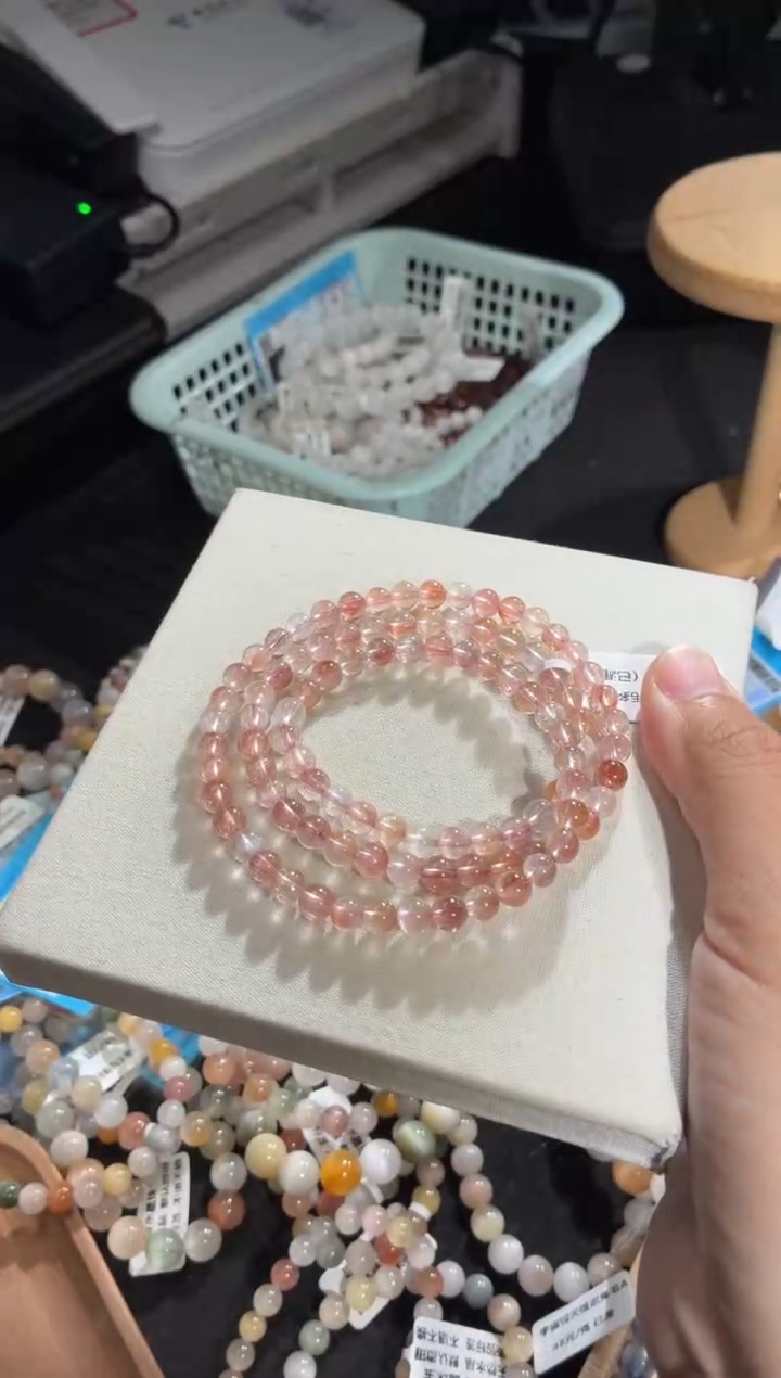 未镶嵌手链水晶105号多样性发一K 5+