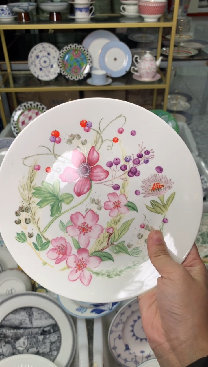 【闪购商品】瓷片陶瓷原单CC114餐具1个