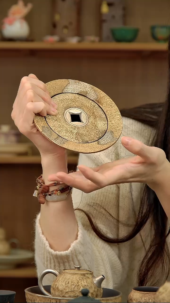 言野手作 粉引仿古云舒建水