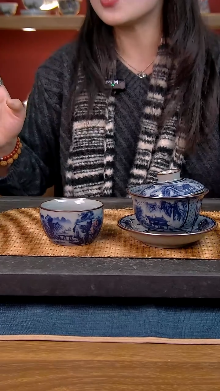 简装家用款2件套 老陶泥开片纹陶瓷茶具