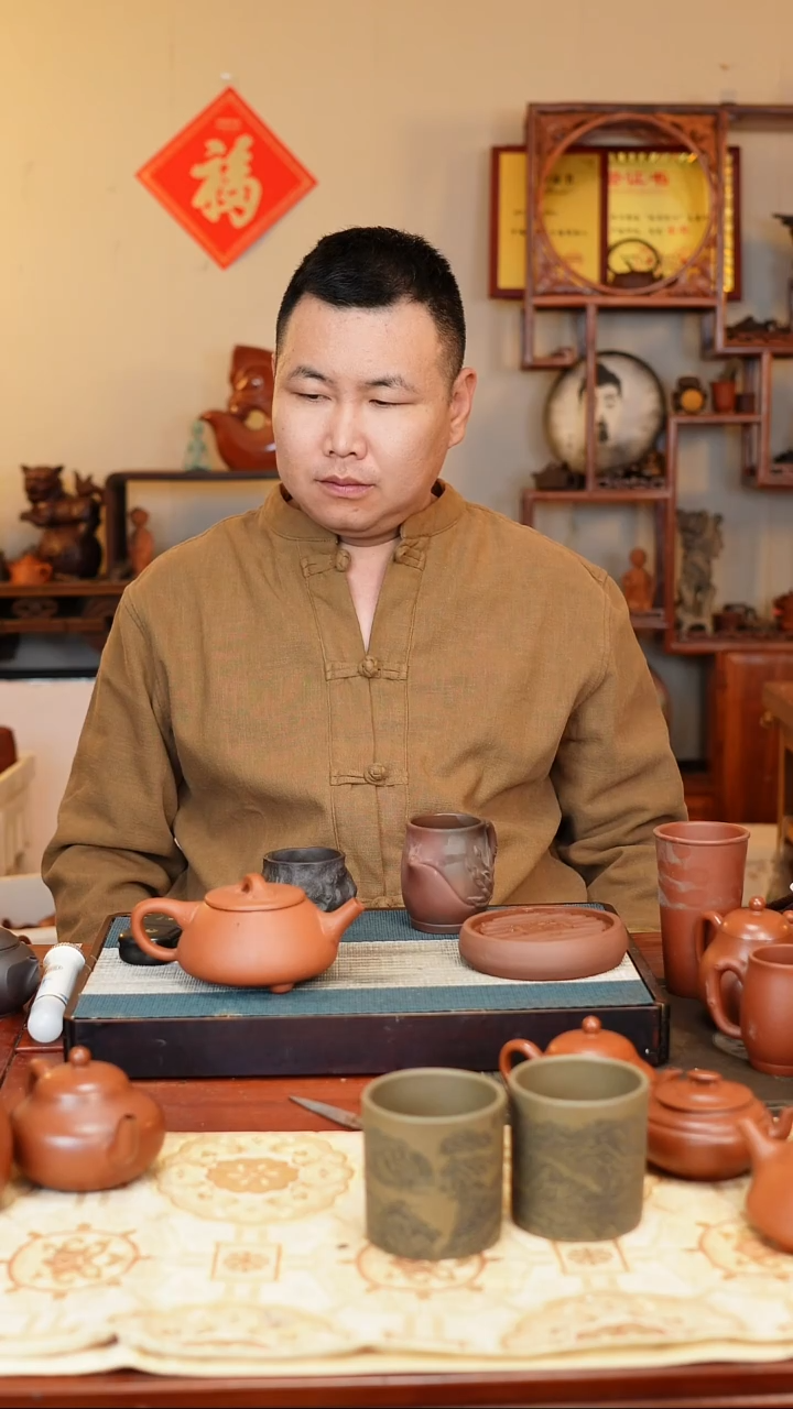 【闪购商品】喀左紫砂一线堂口，原矿手工制作