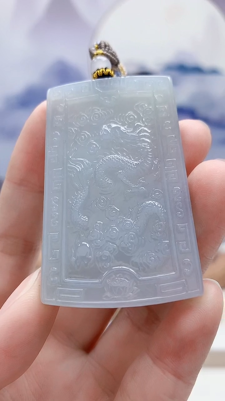 未镶嵌定制翡翠5167ry-毛货挂件77