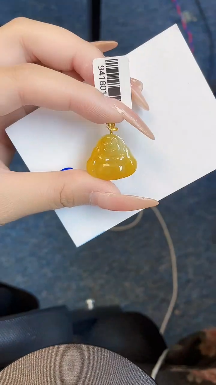 【闪购商品】翡翠颈饰18K金镶嵌00000000