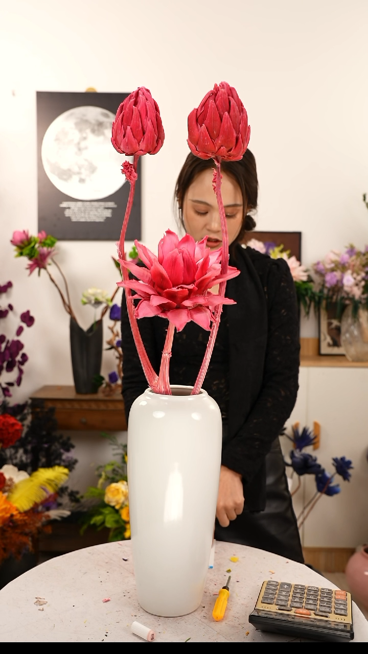 洋蓟永生花   A16