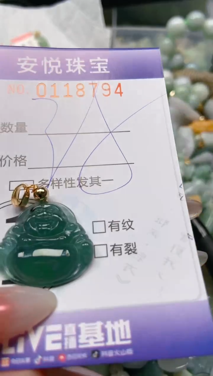 【闪购商品】翡翠颈饰未镶嵌闪购0118794