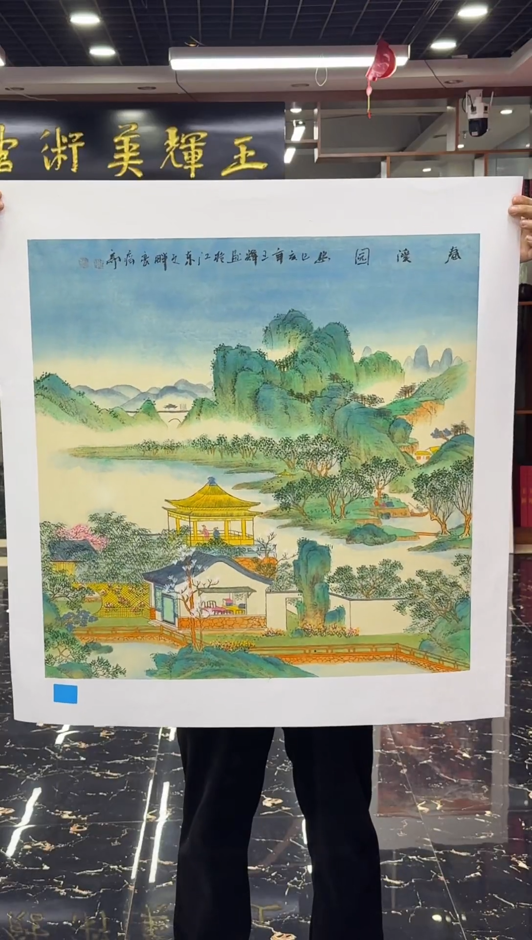 国画国画绘画山水花鸟