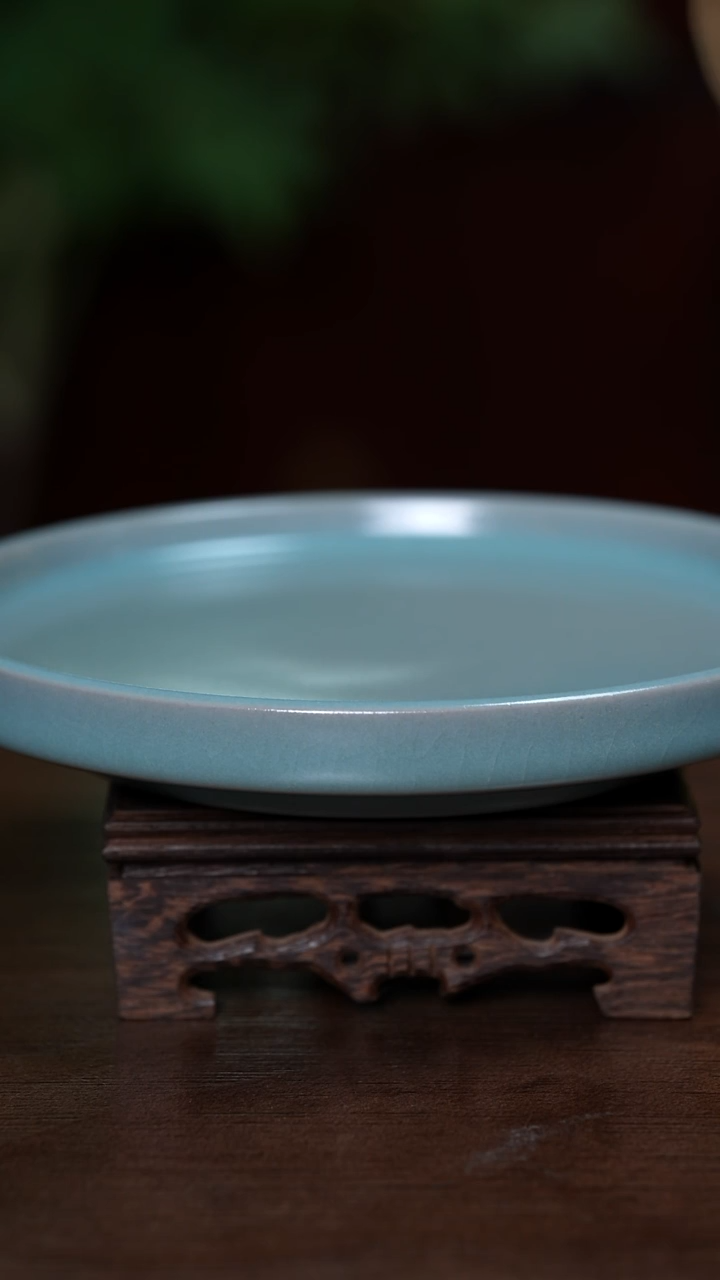 【闪购商品】L·宝丰宋官窑原产地汝瓷厚壶承