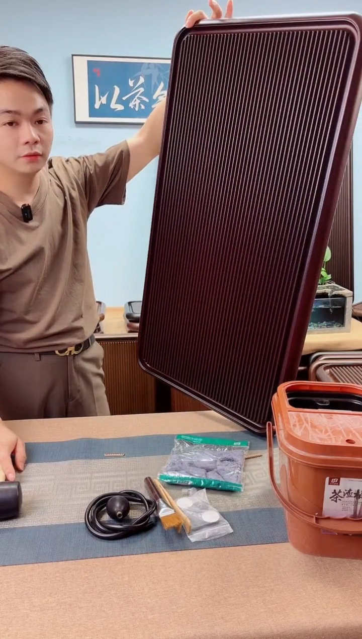 90*50*5千川红色款式茶盘