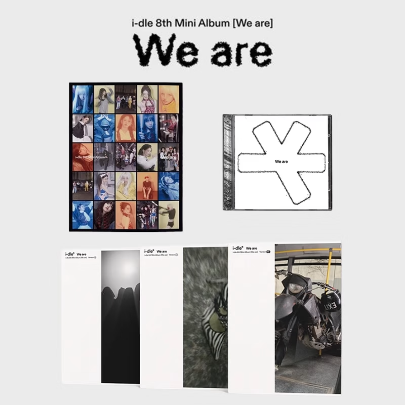 idle新专 保真保正 mini8辑 女娃新专 idle专辑 娃新专 gidle新专