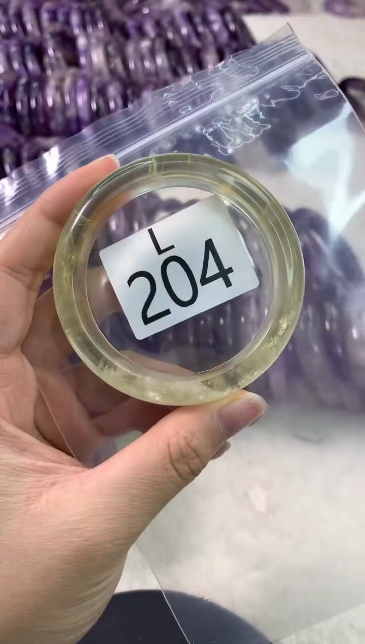 【闪购商品】水晶水晶手镯L未镶嵌204-54