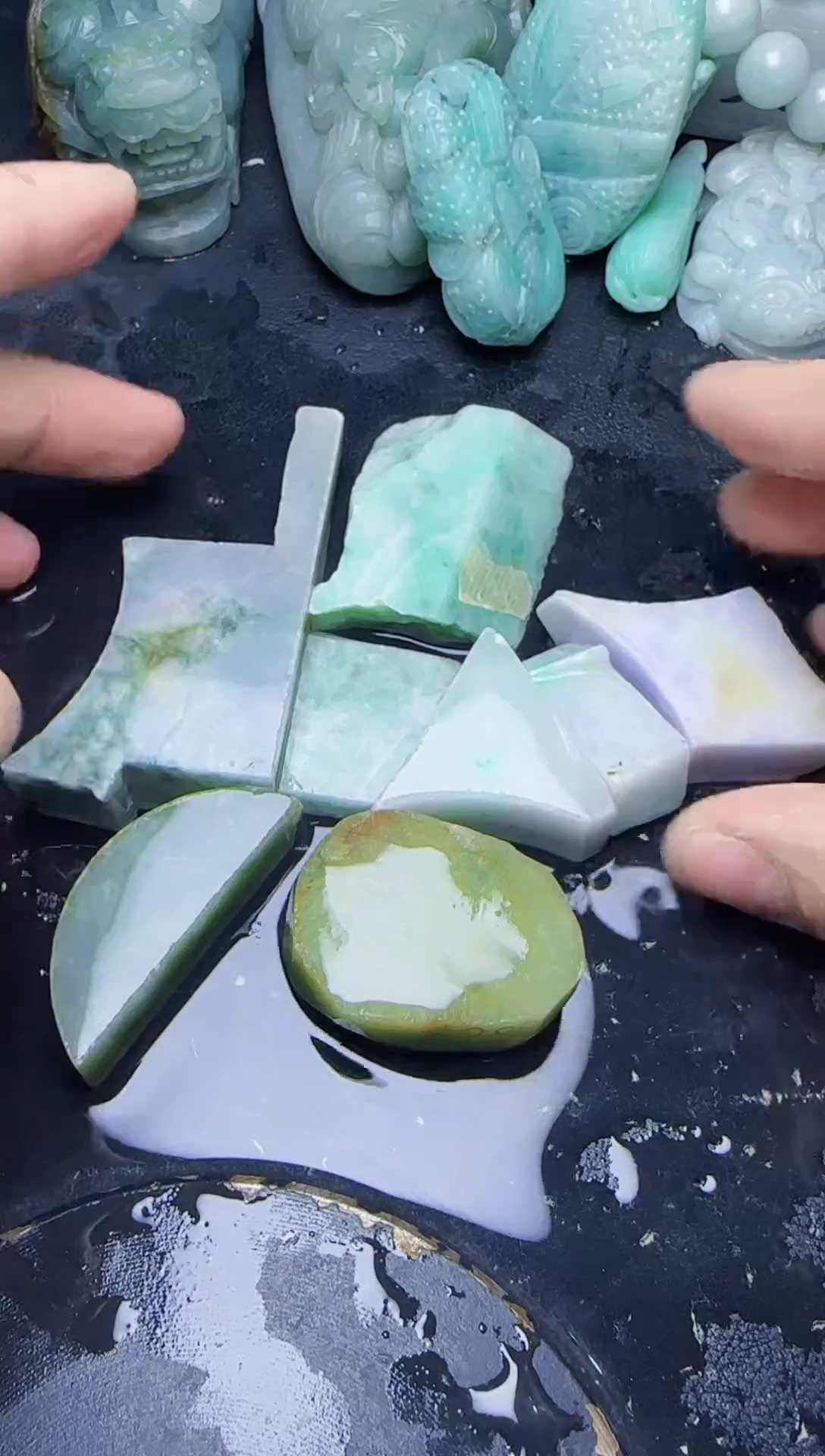 颈饰未镶嵌翡翠w****姐053