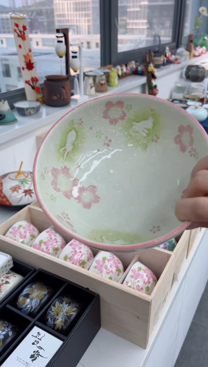 【闪购商品】瓷片漫舞樱园面碗