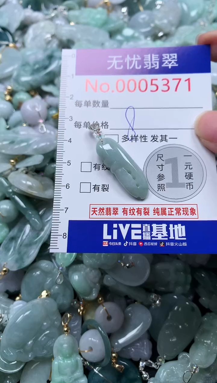 颈饰未镶嵌翡翠5371