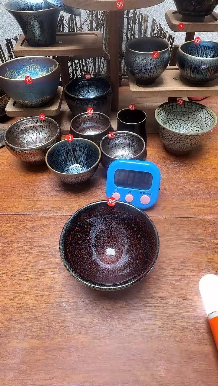 茶盏T****g95号建盏工匠茶器