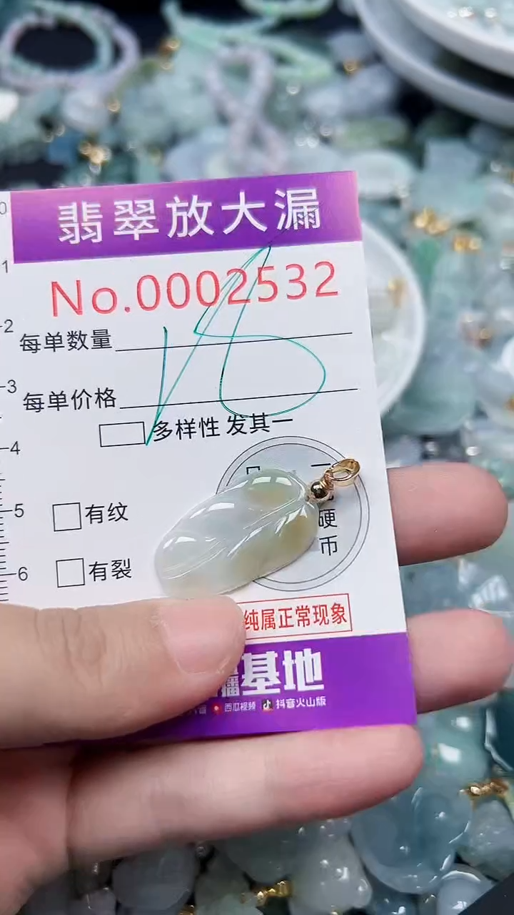 颈饰未镶嵌翡翠2532