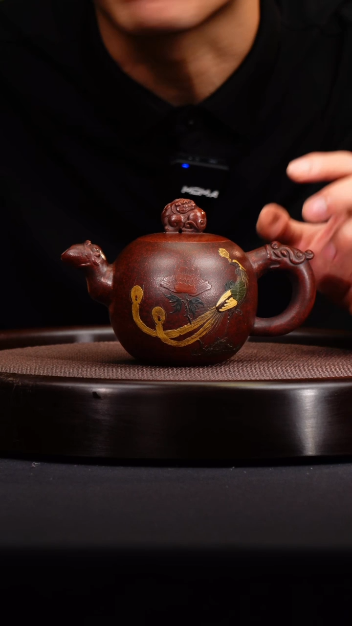 茶壶紫砂一粒珠       
