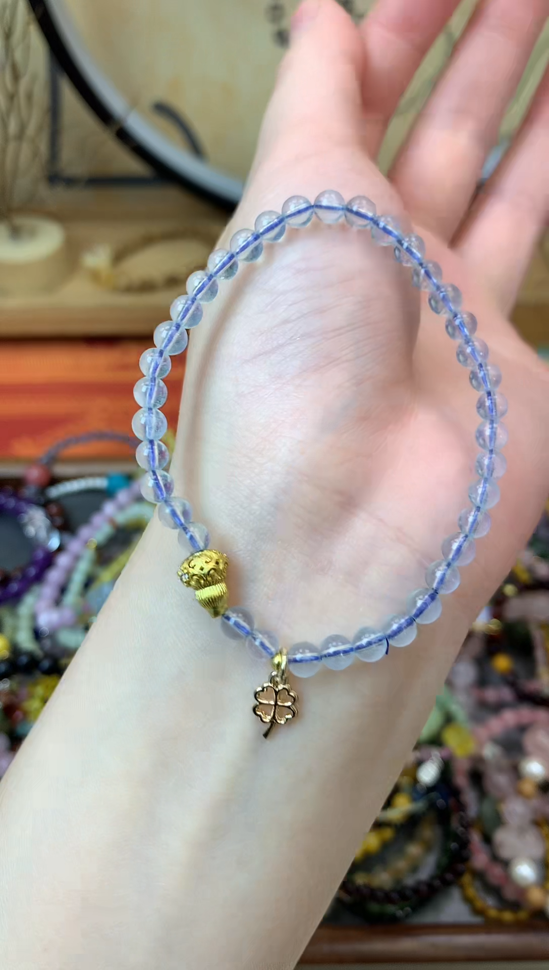 【闪购商品】海蓝宝石手链未镶嵌158