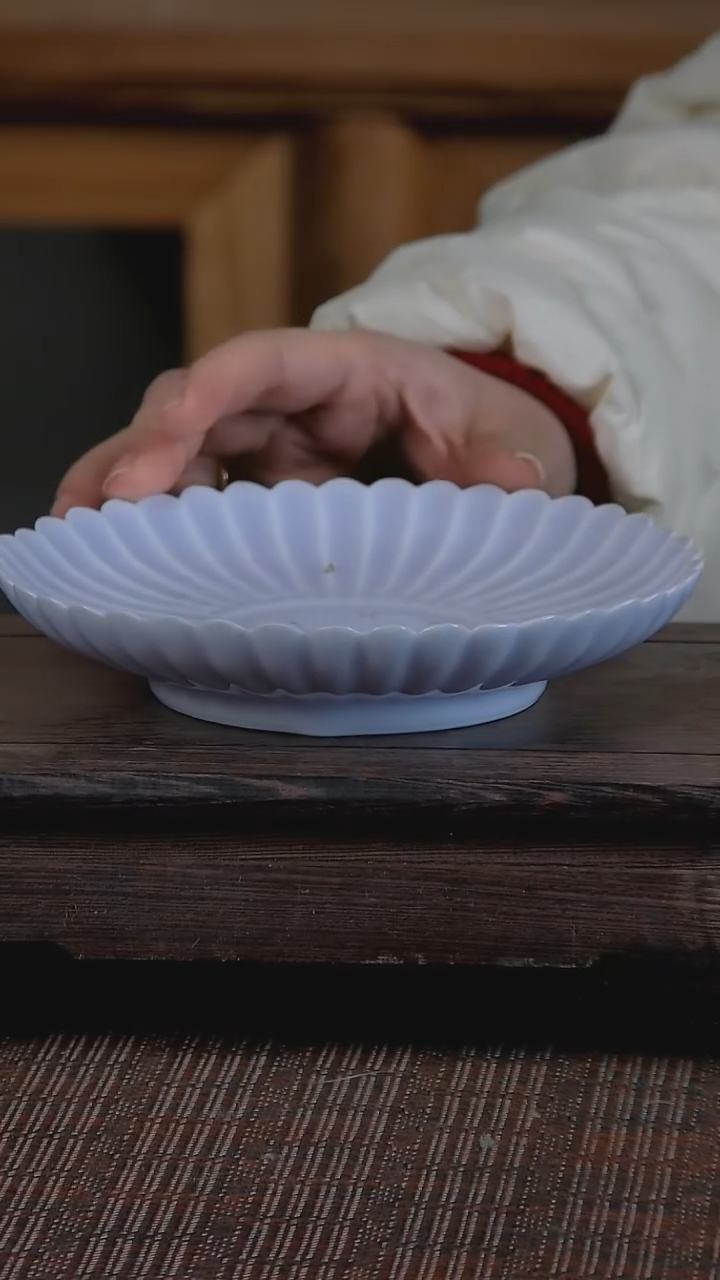 【闪购商品】折葵非器手工手绘壶承紫