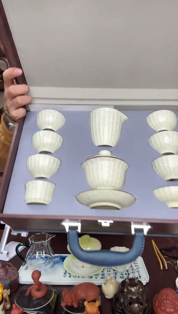 全德堂汝窑套组精致2