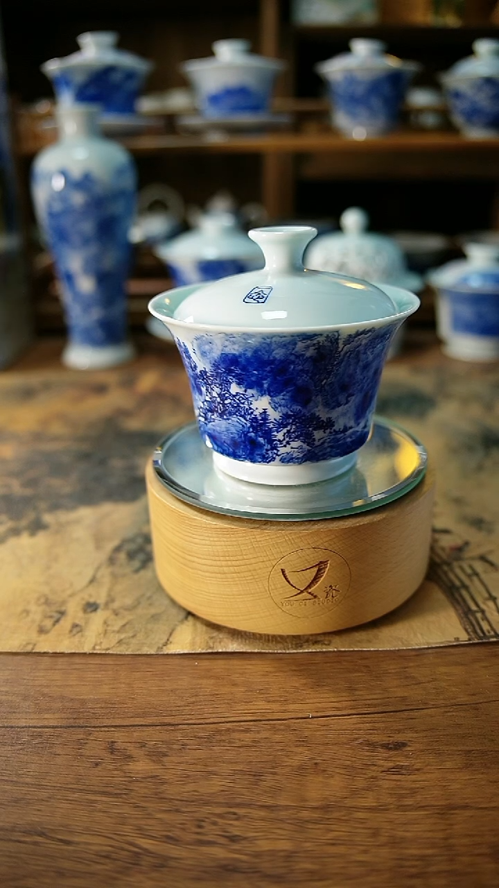 15景德镇手工手绘茶具