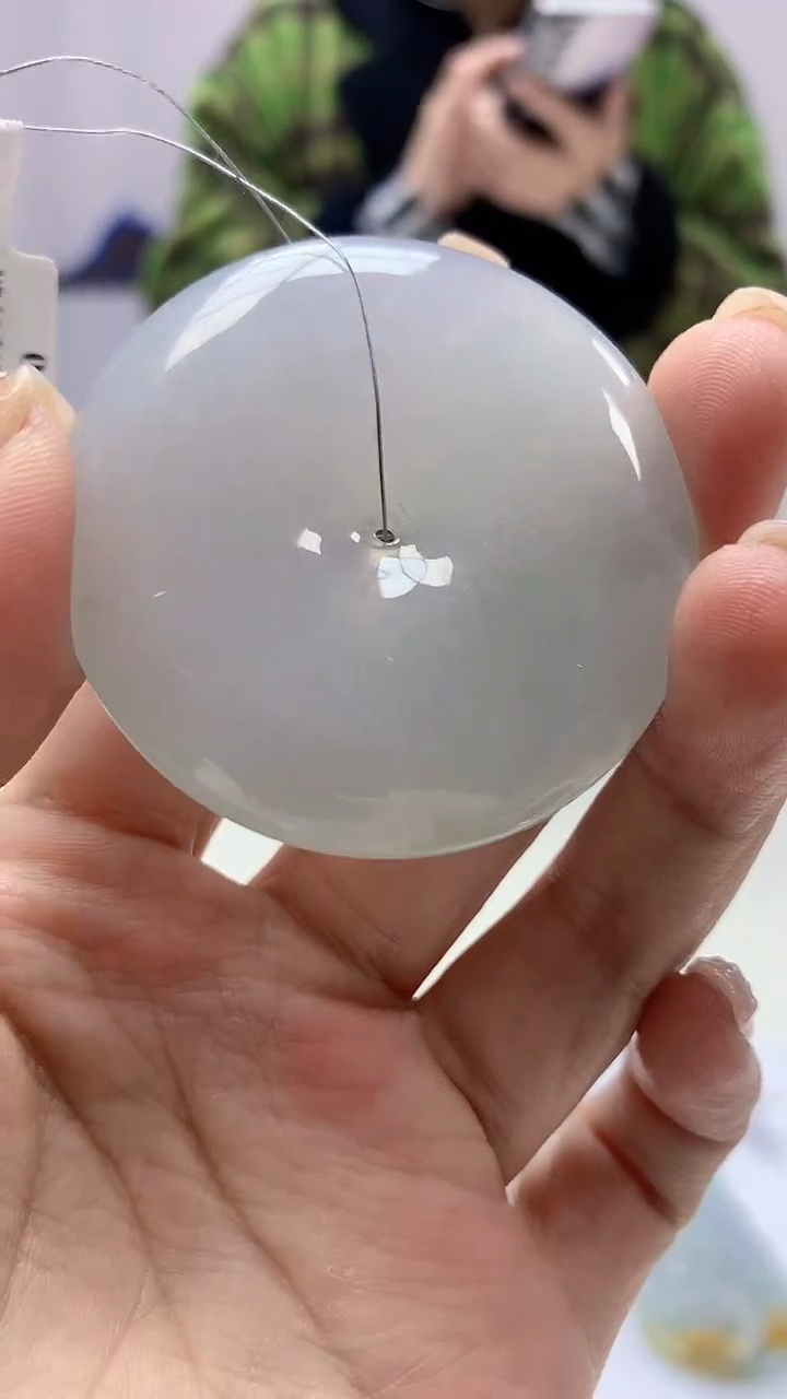 【闪购商品】定制翡翠未镶嵌3123ms-毛货挂件68