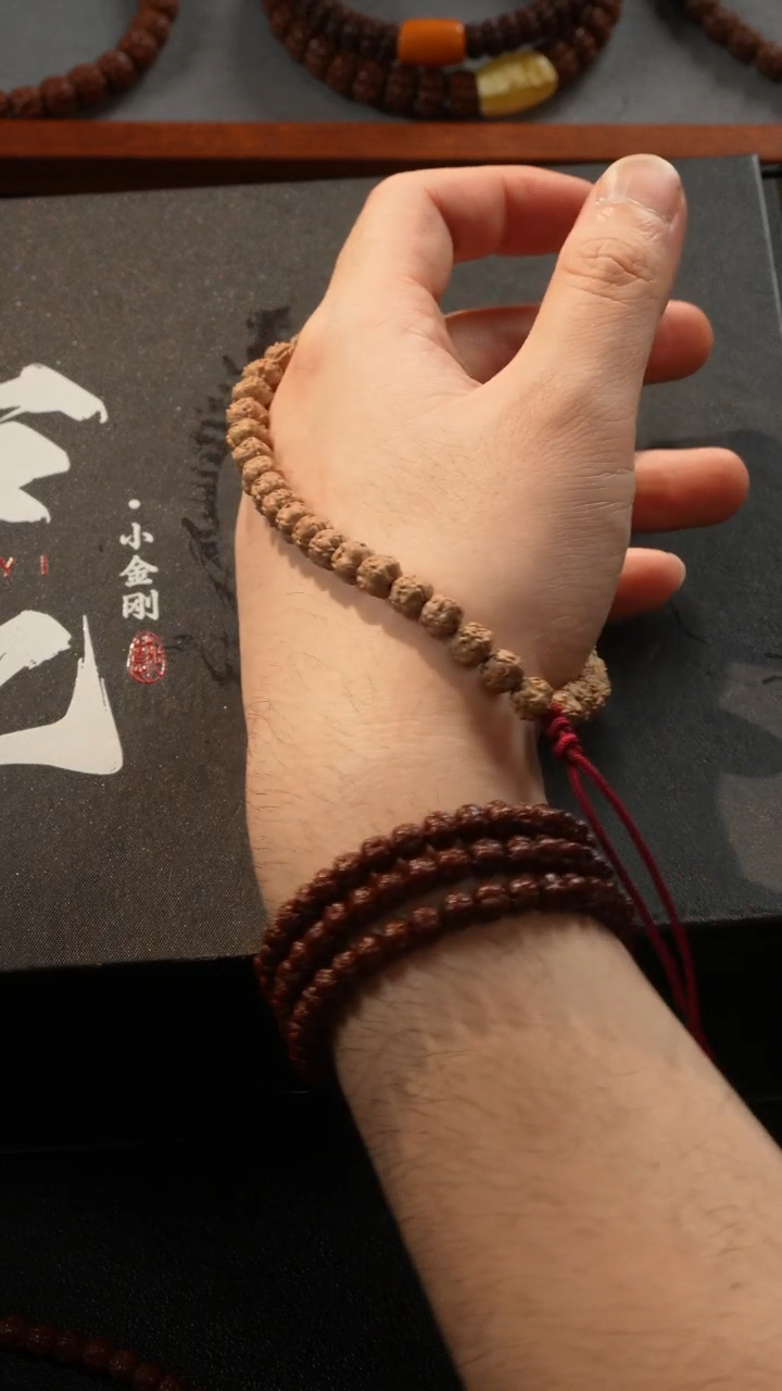 金刚菩提手串五爪佛手单圈7mm