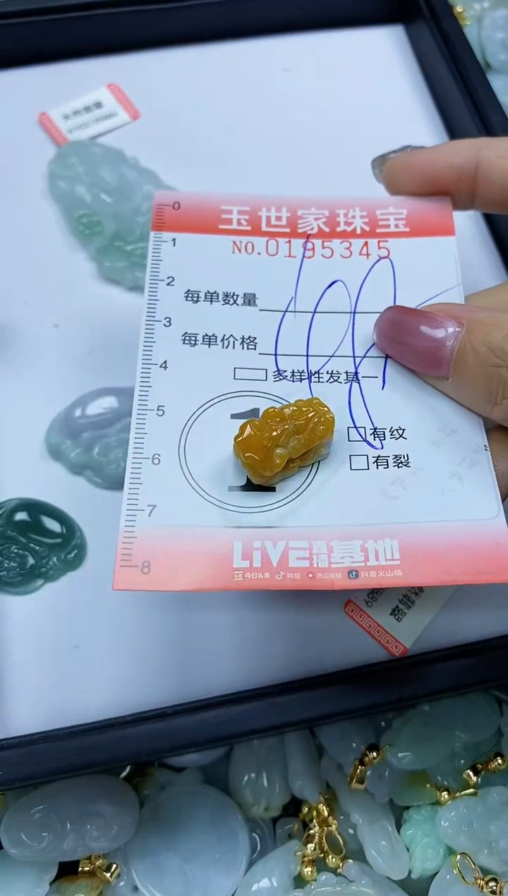 【闪购商品】翡翠颈饰未镶嵌闪购0195345