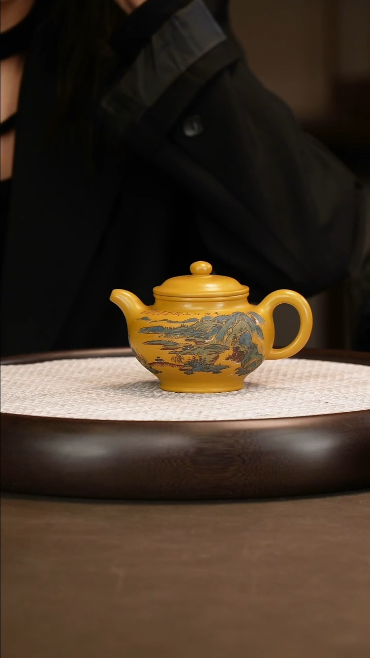 张赦棠 掇只 黄金朱泥 220c/紫泥套杯/美林十二生肖杯/顾老墨宝