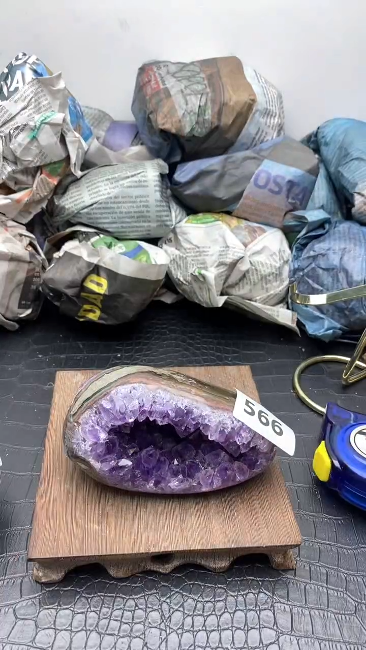 【闪购商品】紫晶1未镶嵌566号摆件