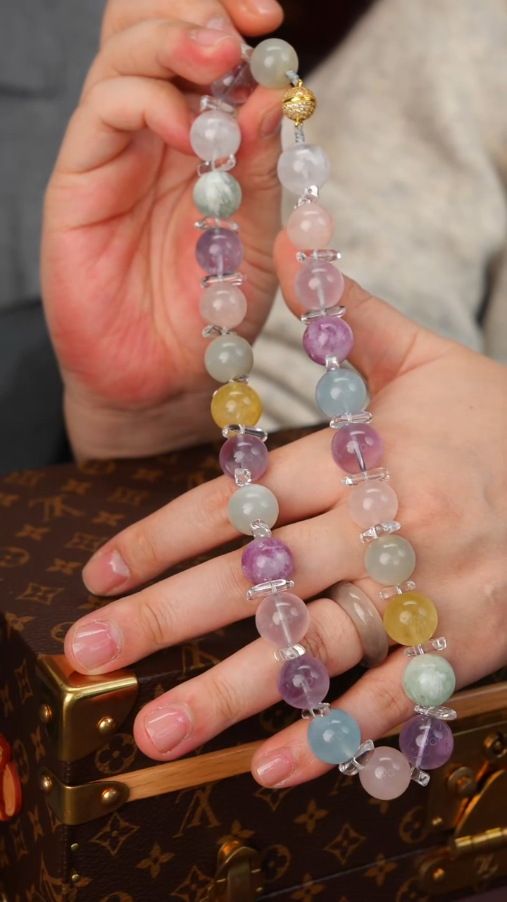 未镶嵌手链水晶冰淇淋项链