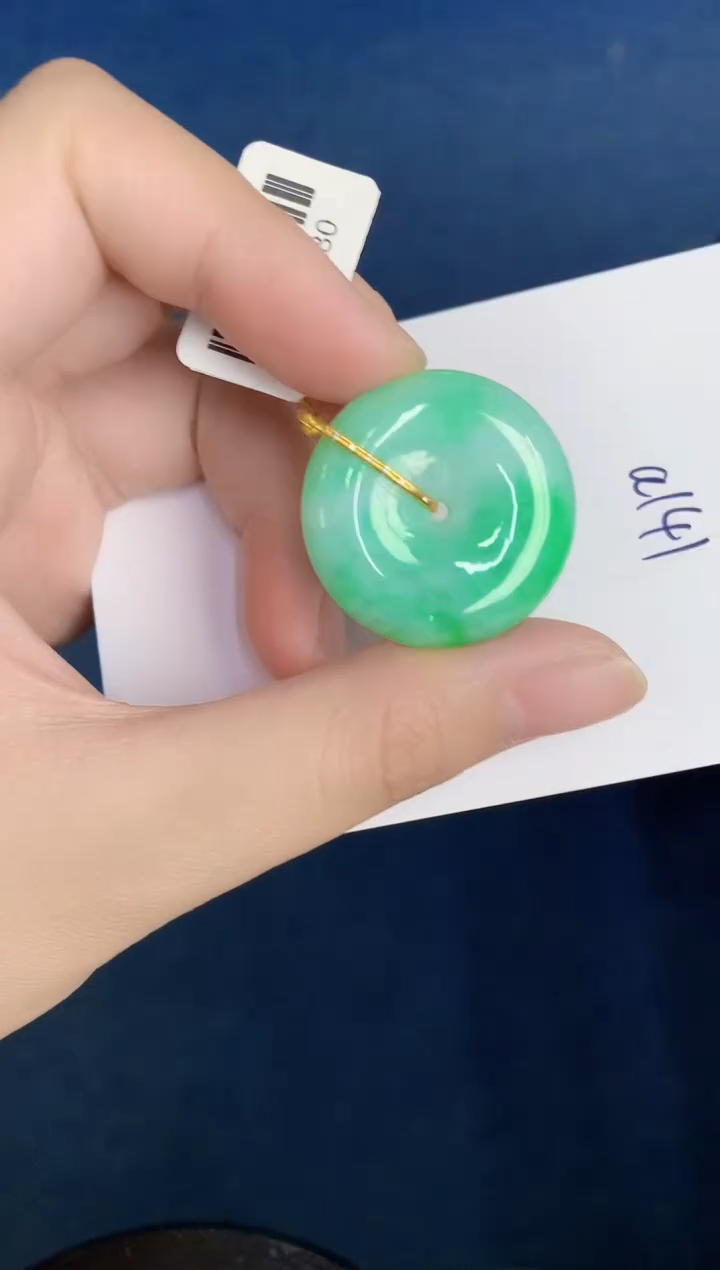 【闪购商品】翡翠颈饰18K金镶嵌000000000